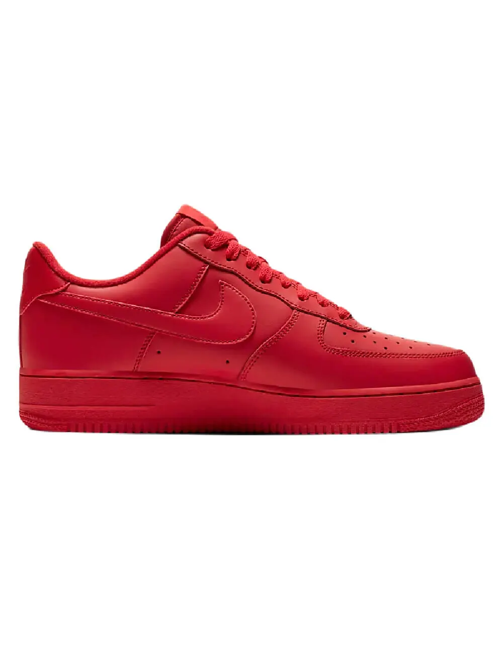 Кроссовки Nike Air Force 1 '07 LV8: Красный — изображение 4 из 8