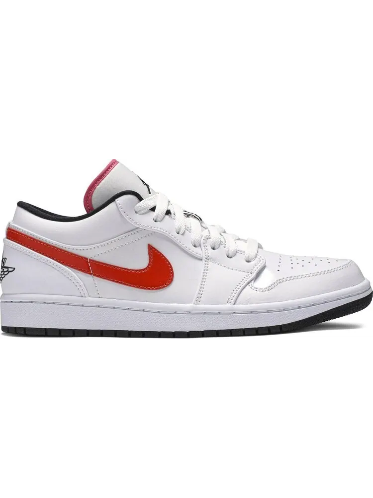 Кроссовки Air Jordan 1 Low Multi-Color Swoosh — изображение 1 из 8, белый
