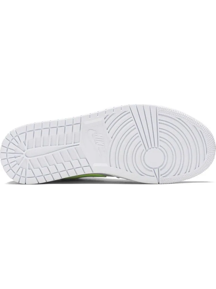 Кроссовки Air Jordan 1 Low White Multi-Color — изображение 4 из 8, белый