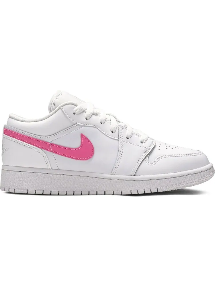 Кроссовки Air Jordan 1 Low GS White Neon — изображение 1 из 8, белый