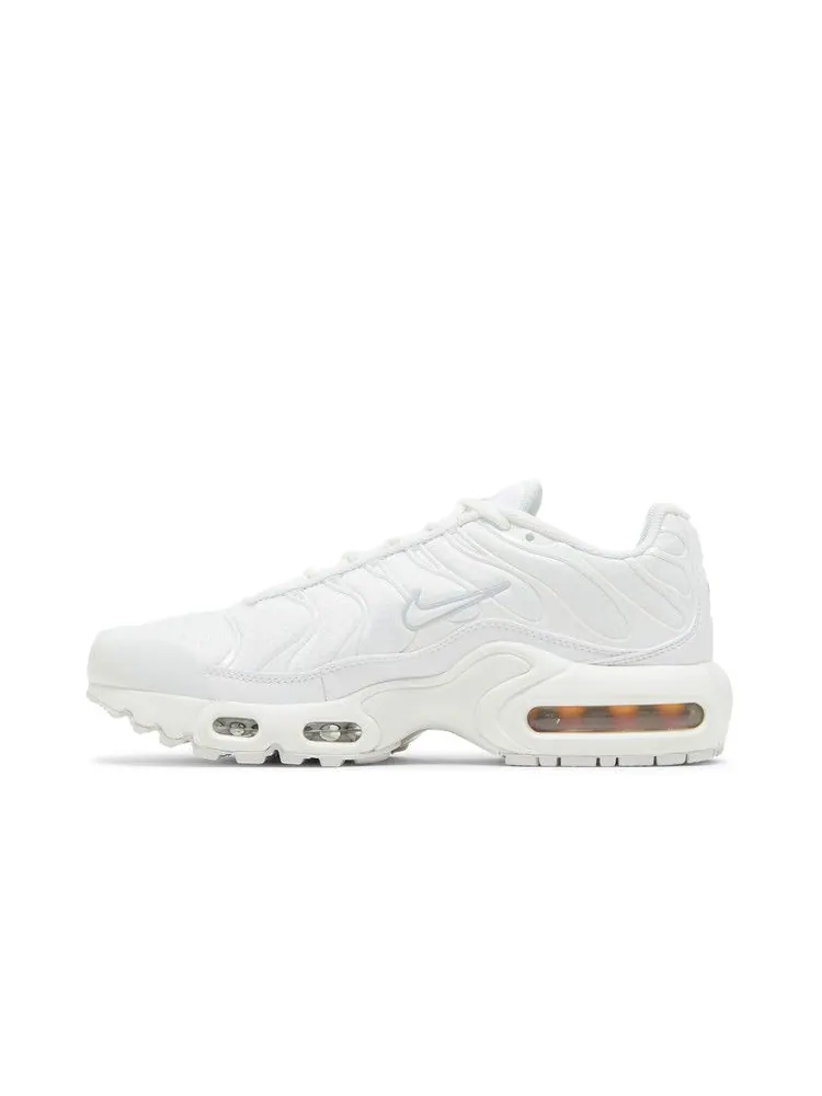 Кроссовки Nike Air Max Plus GS 'White Metallic Silver' — изображение 4 из 9