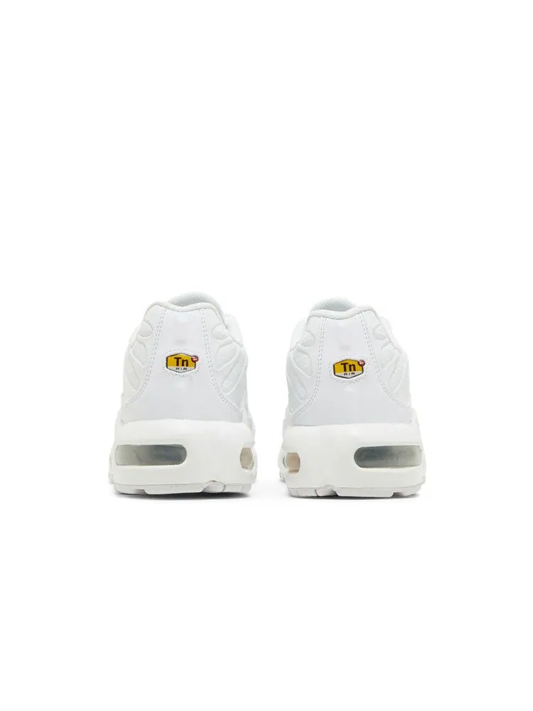 Кроссовки Nike Air Max Plus GS 'White Metallic Silver' — изображение 7 из 9