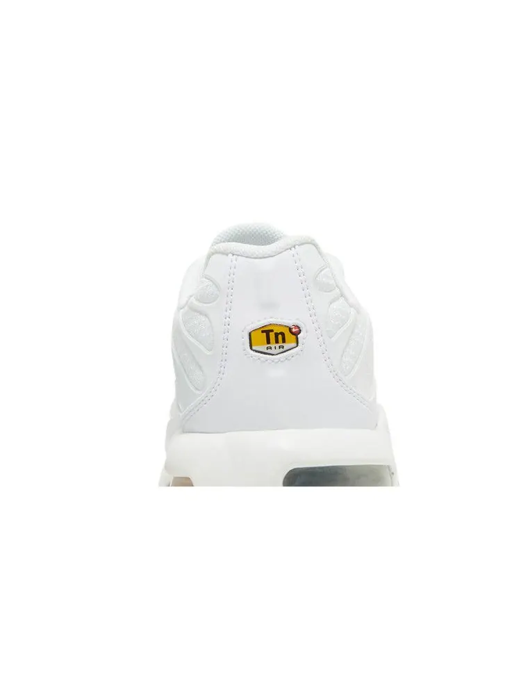 Кроссовки Nike Air Max Plus GS 'White Metallic Silver' — изображение 8 из 9