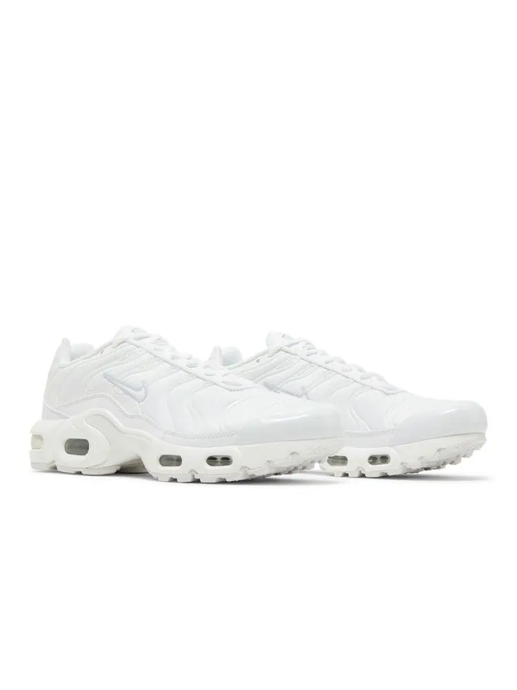 Кроссовки Nike Air Max Plus GS 'White Metallic Silver' — изображение 9 из 9