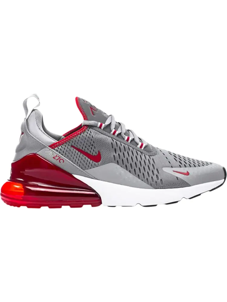 Кроссовки Nike Air Max 270 'Particle Grey University Red' — изображение 1 из 1, серый