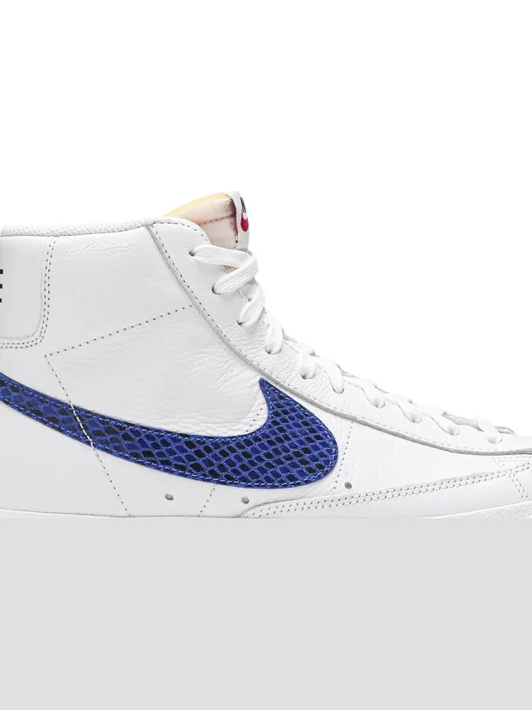 Кроссовки Nike Blazer Mid '77 'Red & Blue' — изображение 2 из 8, белый
