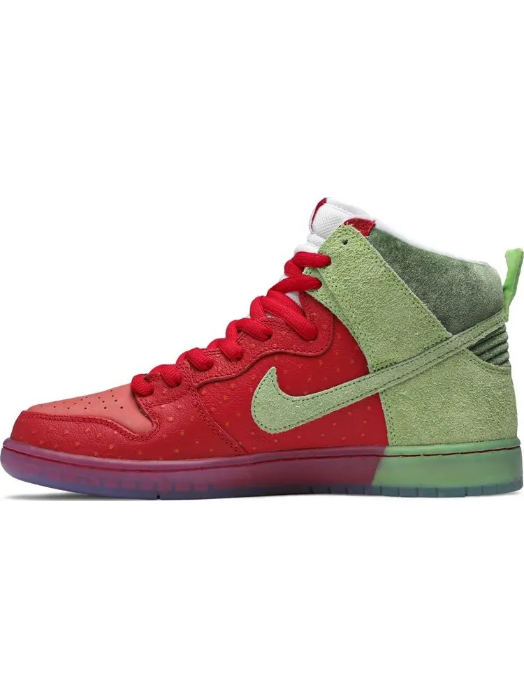 Кроссовки Nike Dunk High SB 'Strawberry Cough' — изображение 3 из 8, красный