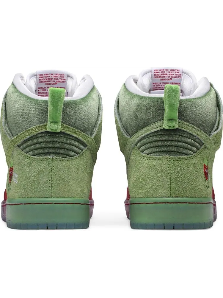 Кроссовки Nike Dunk High SB 'Strawberry Cough' — изображение 6 из 8, красный
