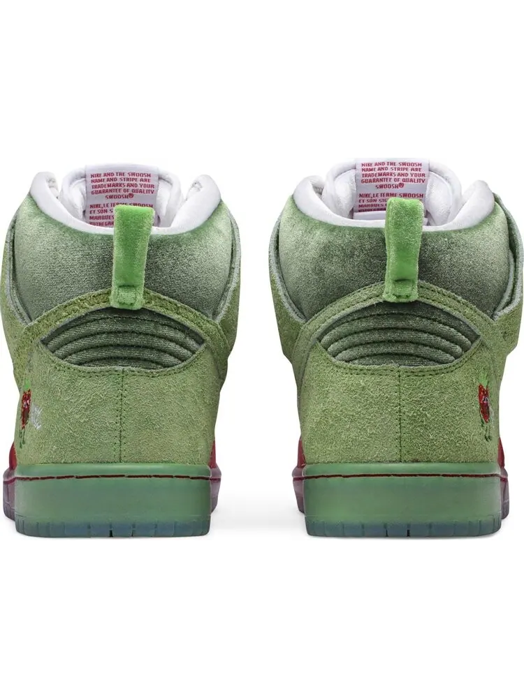 Кроссовки Nike Dunk High SB 'Strawberry Cough' Special Box — изображение 6 из 8, красный
