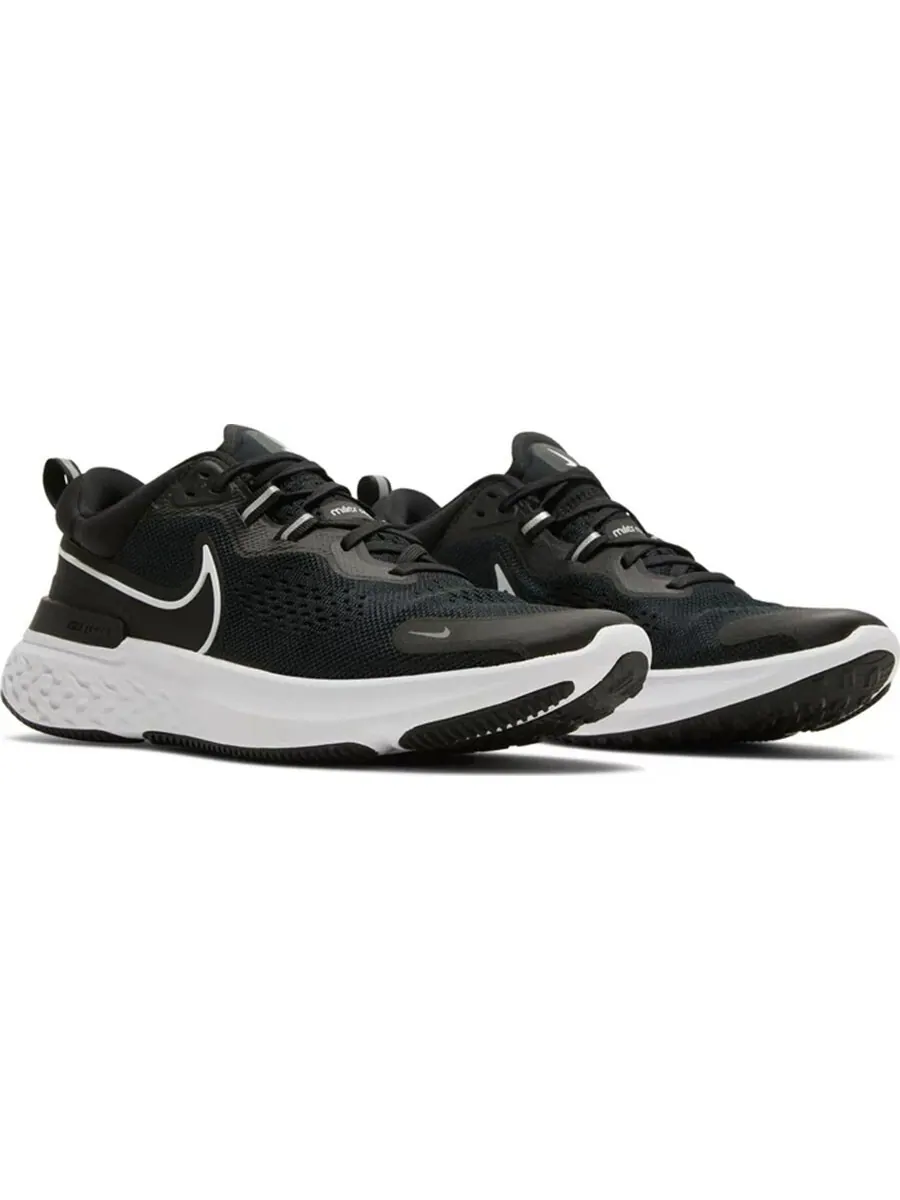 Кроссовки Nike React Miler 2 — изображение 2 из 4, черный/белый
