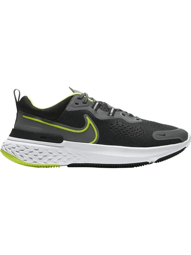 Кроссовки Nike React Miler 2 'Smoke Grey Volt' — изображение 1 из 1, серый