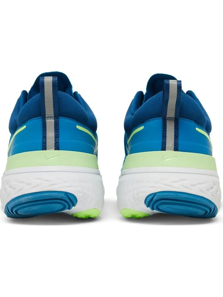 Кроссовки Nike React Miler 2 'Imperial Blue Lime Glow' — изображение 6 из 8, синий