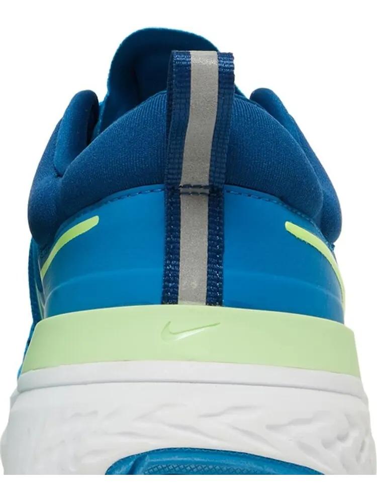 Кроссовки Nike React Miler 2 'Imperial Blue Lime Glow' — изображение 7 из 8, синий