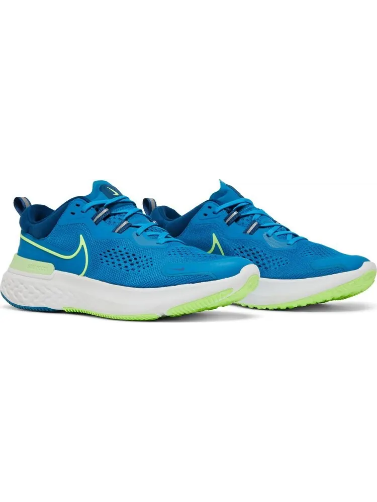 Кроссовки Nike React Miler 2 'Imperial Blue Lime Glow' — изображение 8 из 8, синий