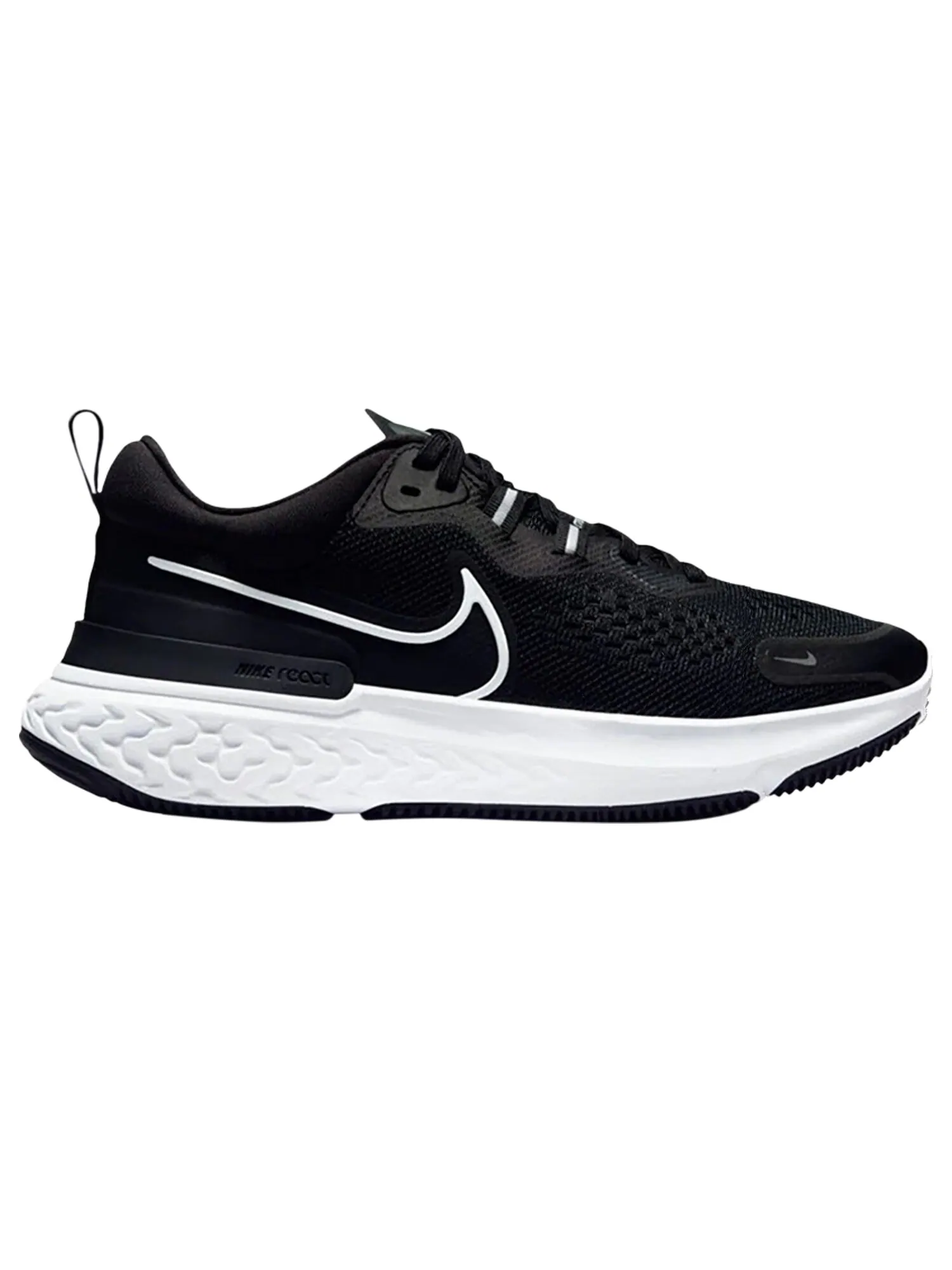 Кроссовки Nike Wmns React Miler 2 'Black White' — изображение 1 из 1, черный