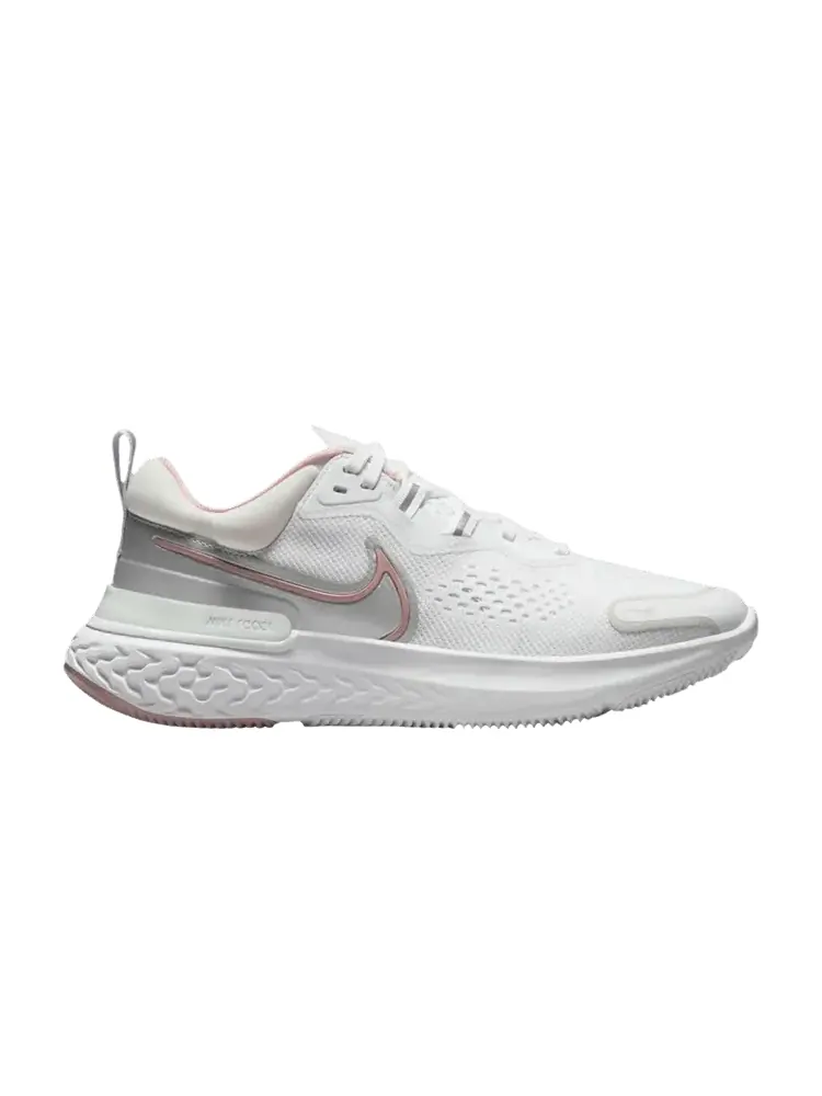 Кроссовки Nike Wmns React Miler 2 — изображение 1 из 1, белый розовый