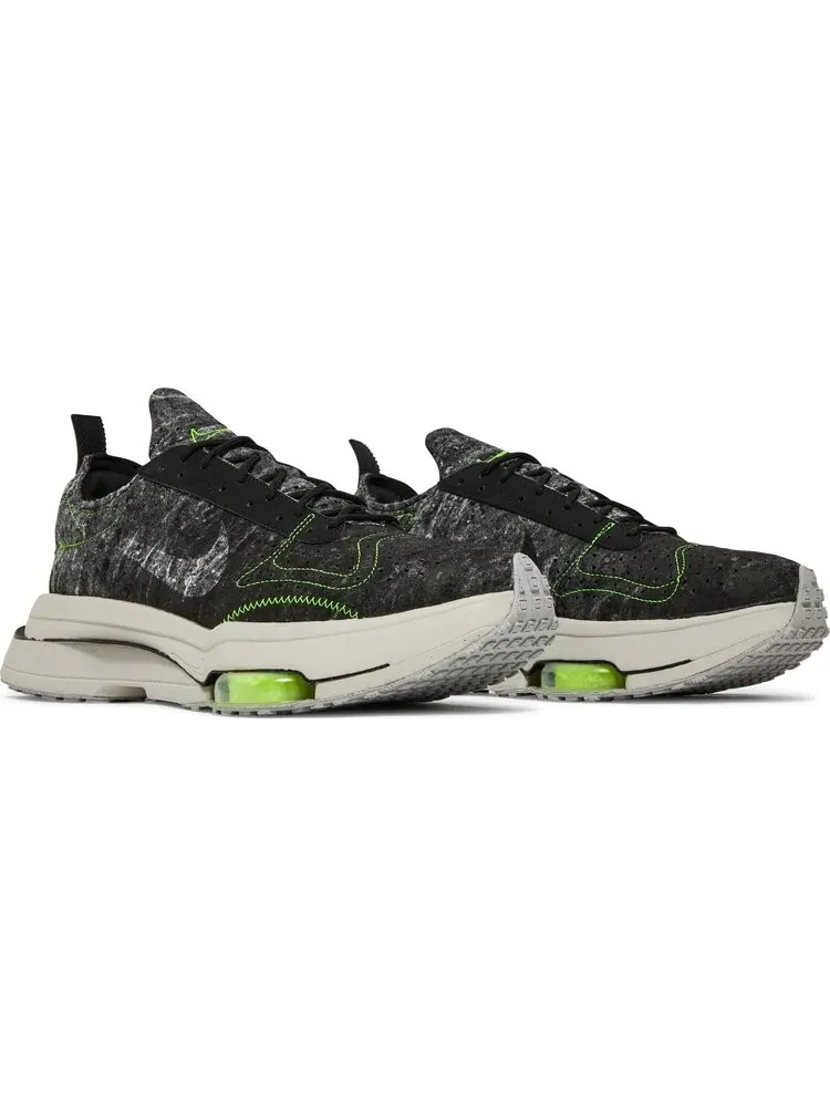 Кроссовки Nike Air Zoom-Type M2Z2 'Recycled Wool Pack - Black Electric Green' — изображение 8 из 8, черный