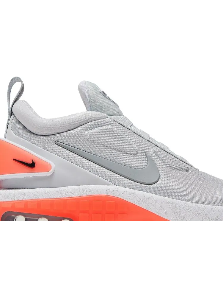 Кроссовки Nike Adapt Auto Max Infrared — изображение 2 из 8, серый оранжевый