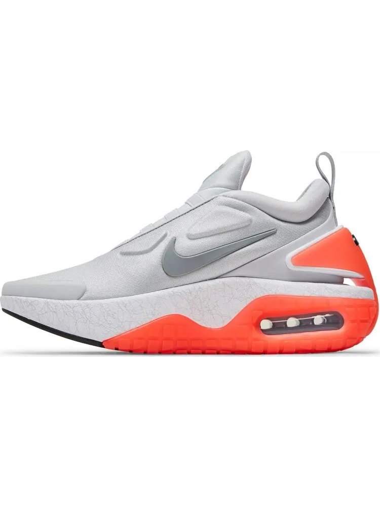 Кроссовки Nike Adapt Auto Max Infrared — изображение 3 из 8, серый оранжевый