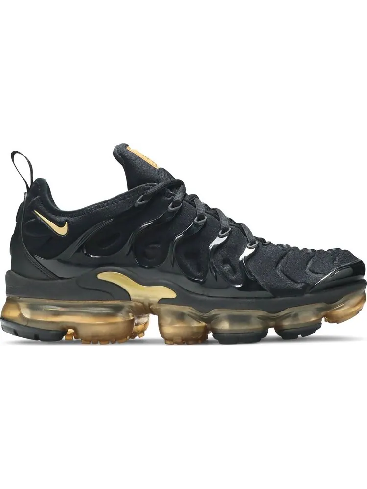 Кроссовки Nike Air VaporMax Plus 'Black Gold' — изображение 1 из 8, черный