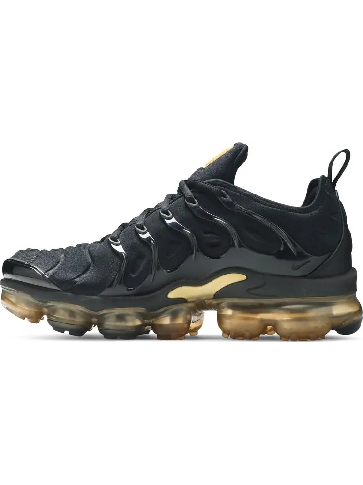 Кроссовки Nike Air VaporMax Plus 'Black Gold' — изображение 3 из 8, черный