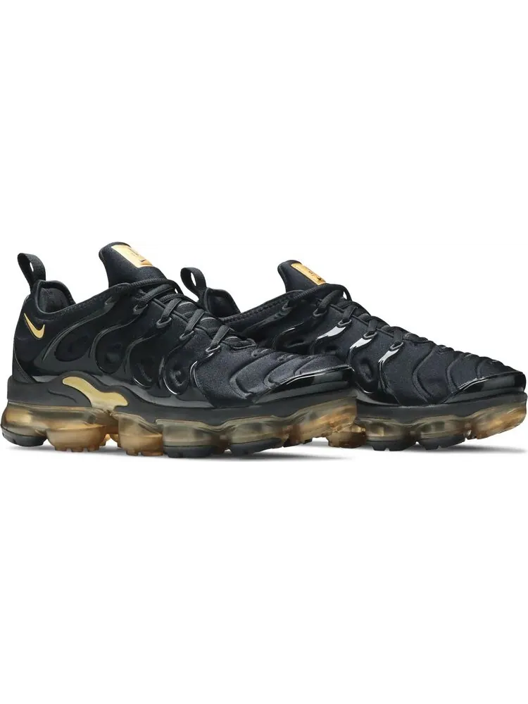 Кроссовки Nike Air VaporMax Plus 'Black Gold' — изображение 8 из 8, черный