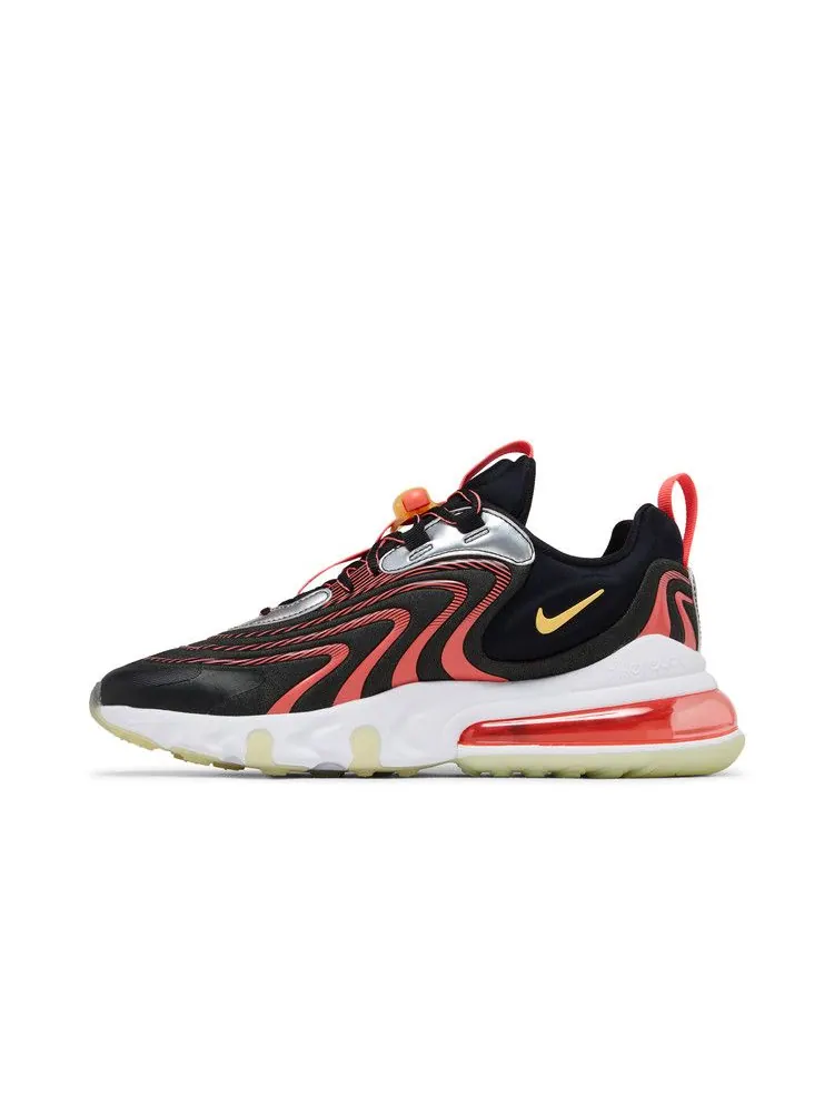 Кроссовки Nike Air Max 270 React ENG 'Alien' — изображение 4 из 9, черный/золотистый