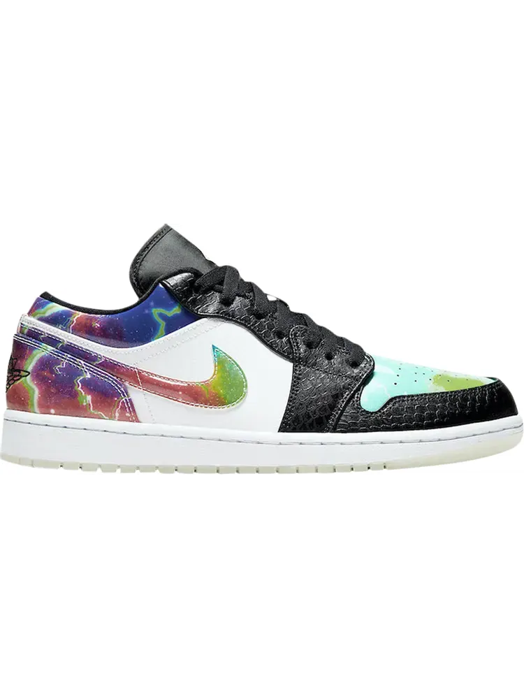 Кроссовки Air Jordan 1 Low Galaxy — изображение 1 из 1, белый