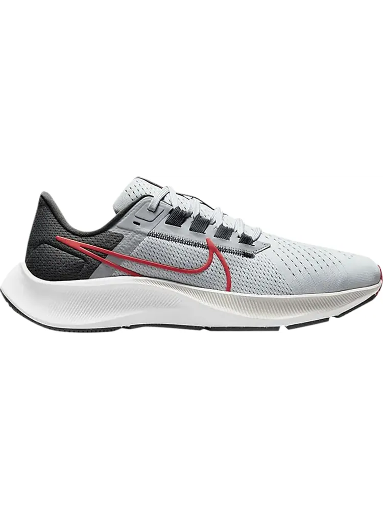 Кроссовки Nike Air Zoom Pegasus 38 'Pure Platinum Chile Red' — изображение 1 из 1, серый