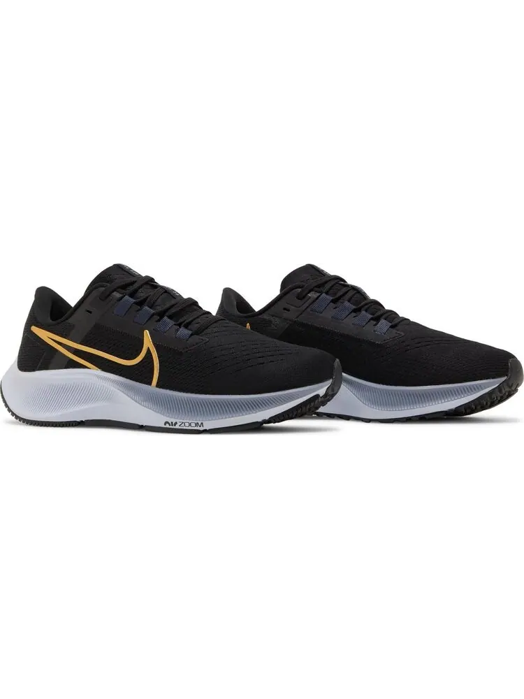 Кроссовки Nike Wmns Air Zoom Pegasus 38 'Black Metallic Gold Coin' — изображение 8 из 8, черный