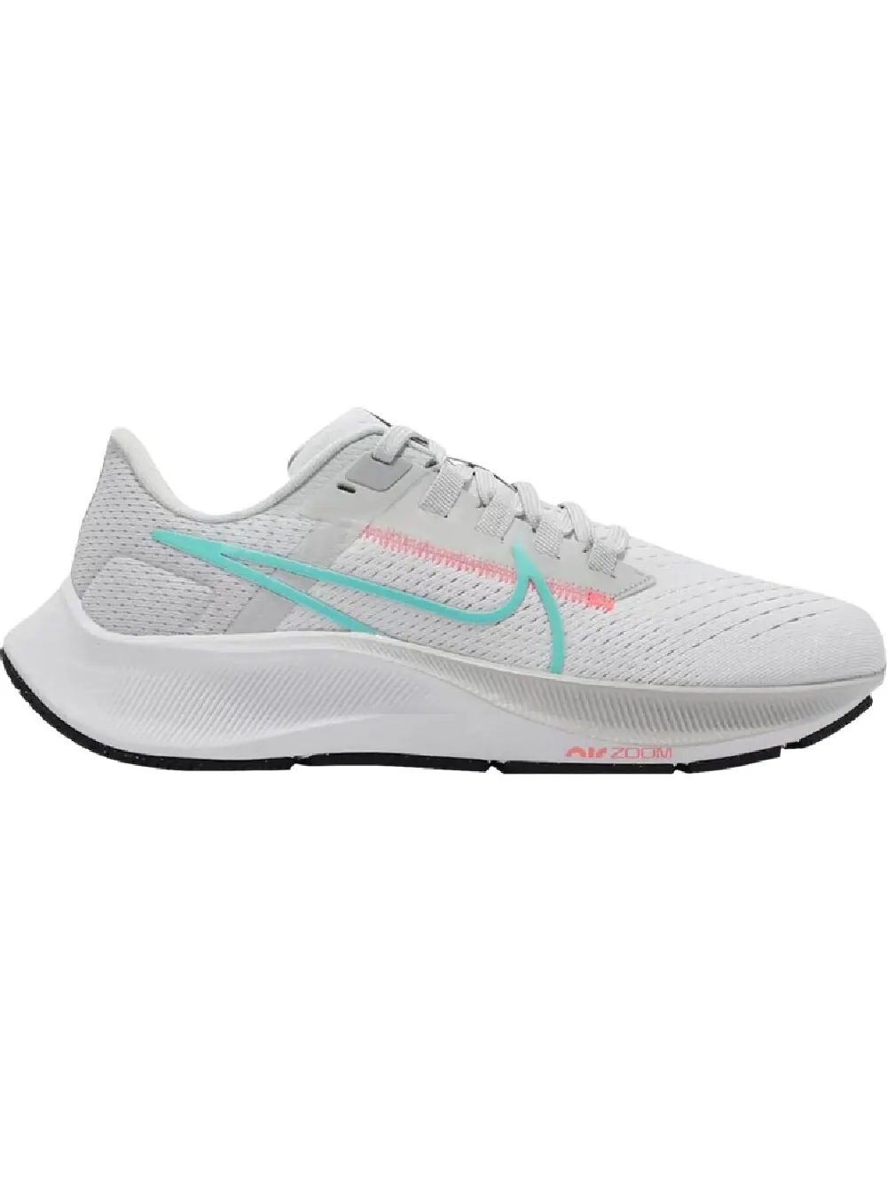 Кроссовки Nike Wmns Air Zoom Pegasus 38 White Dynamic Turquoise — изображение 1 из 1, белый/розовый/зеленый