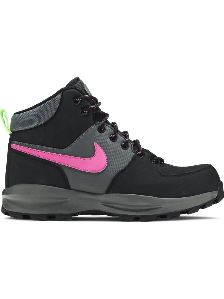 Ботинки Nike Manoa Leather SE 'Black Active Fuschia' — изображение 1 из 8, черный