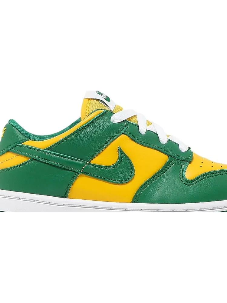 Кроссовки Nike Dunk Low SP TD 'Brazil' — изображение 2 из 8, зеленый