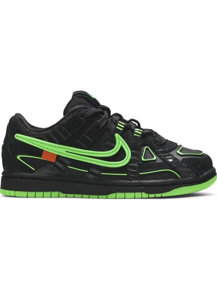 Кроссовки Nike Off-White x Rubber Dunk PS 'Green Strike' — изображение 1 из 8, зеленый