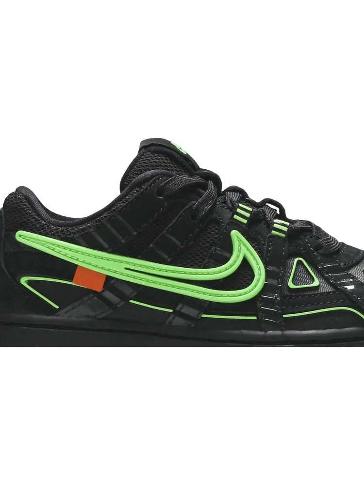 Кроссовки Nike Off-White x Rubber Dunk PS 'Green Strike' — изображение 2 из 8, зеленый