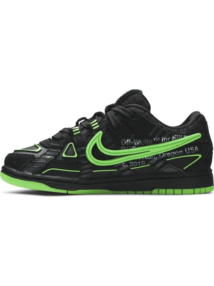 Кроссовки Nike Off-White x Rubber Dunk PS 'Green Strike' — изображение 3 из 8, зеленый