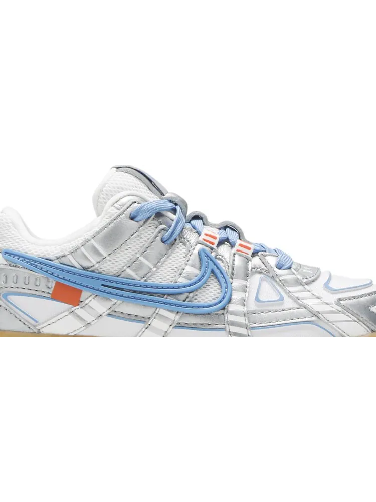 Кроссовки Nike Off-White x Rubber Dunk PS 'University Blue' — изображение 2 из 8, синий