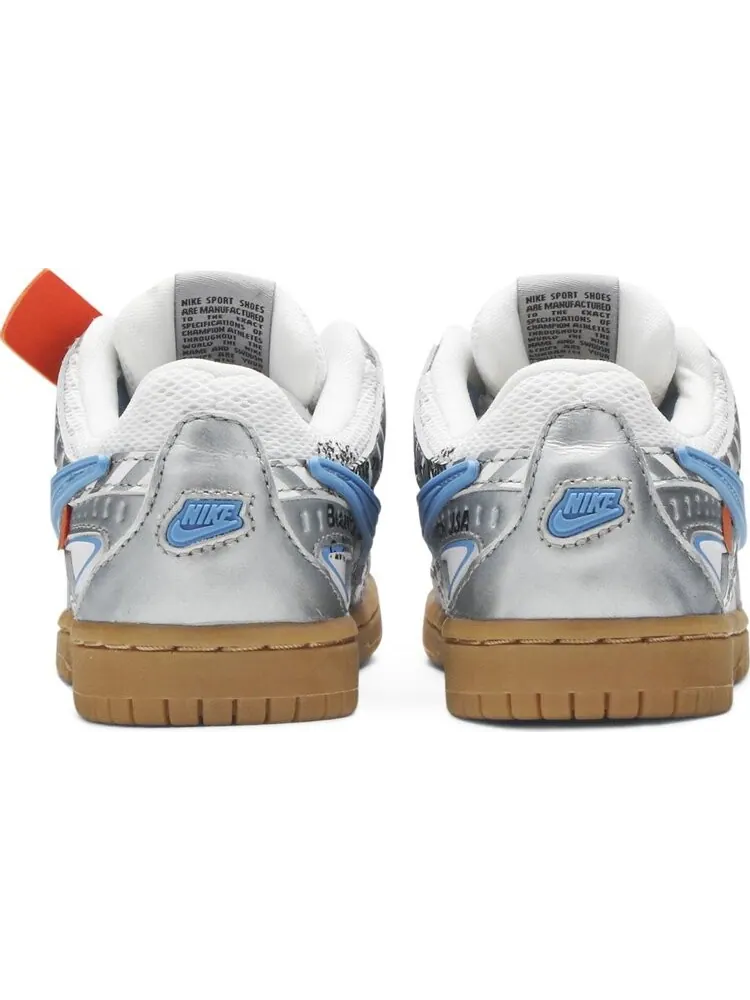 Кроссовки Nike Off-White x Rubber Dunk PS 'University Blue' — изображение 6 из 8, синий