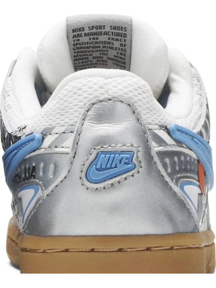 Кроссовки Nike Off-White x Rubber Dunk PS 'University Blue' — изображение 7 из 8, синий