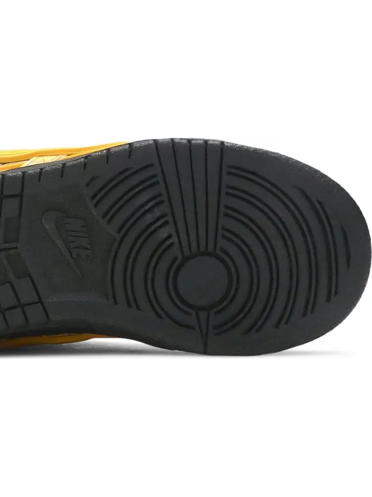 Кроссовки Nike Off-White x Rubber Dunk PS 'University Gold' — изображение 5 из 8, золото