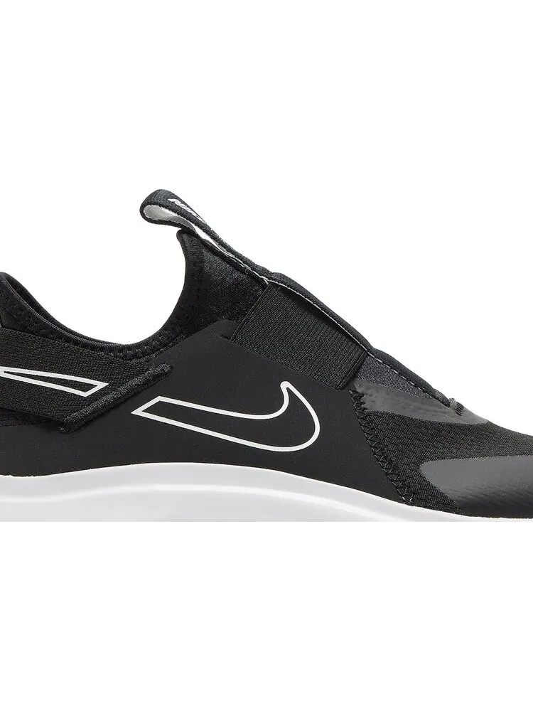 Кроссовки Nike Flex Plus GS 'Black White' — изображение 2 из 8, черный