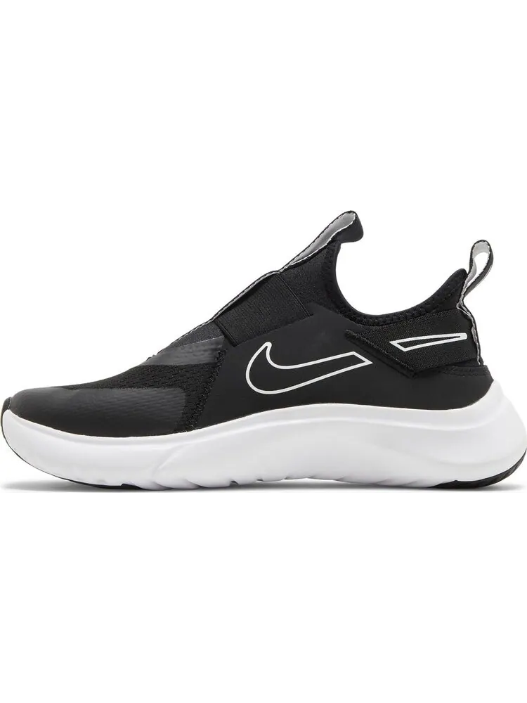 Кроссовки Nike Flex Plus GS 'Black White' — изображение 3 из 8, черный