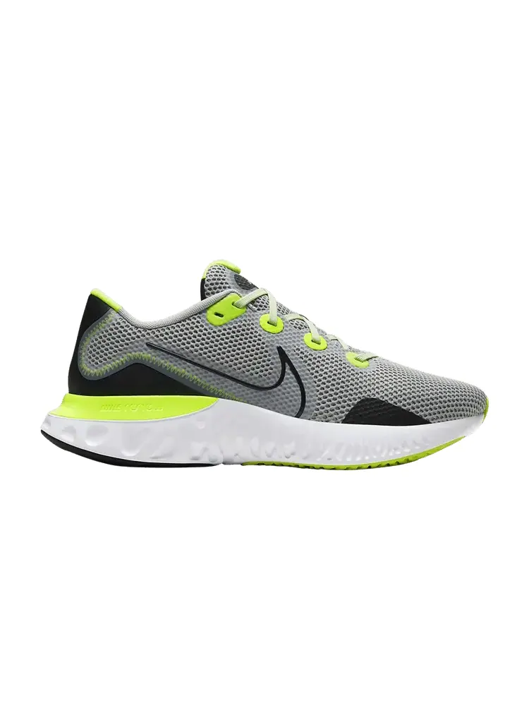 Кроссовки Nike Renew Run 4E Wide 'Grey Fog Volt' — изображение 1 из 1, серый/черный/белый