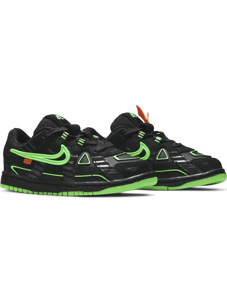 Кроссовки Nike Off-White x Rubber Dunk TD 'Green Strike' — изображение 8 из 8, зеленый/черный
