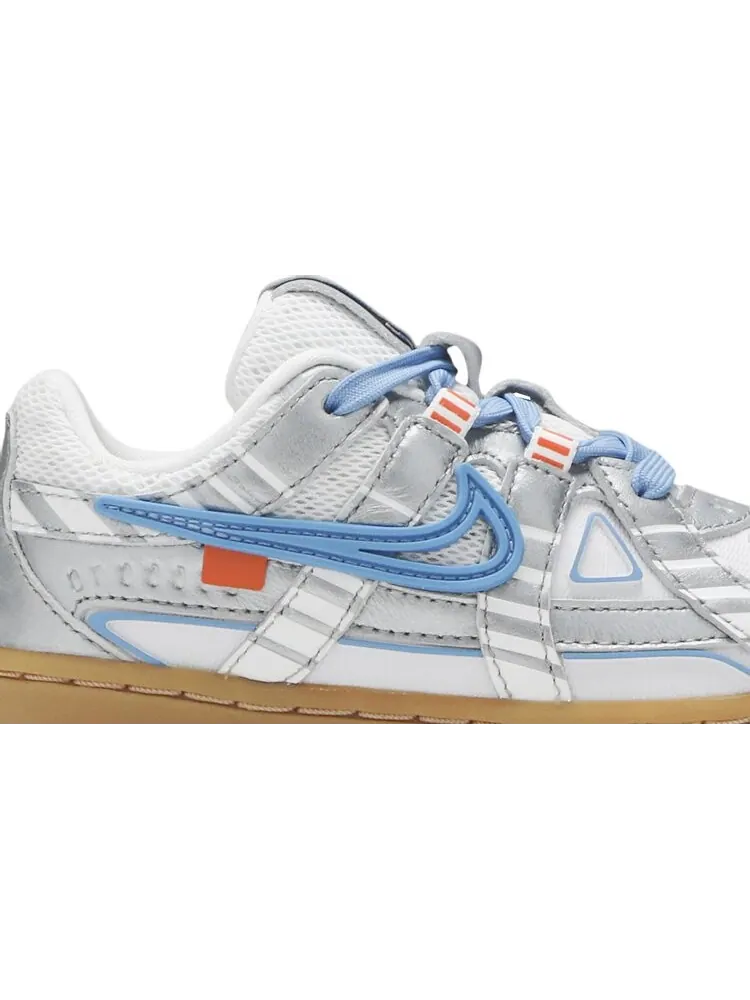 Кроссовки Nike Off-White x Rubber Dunk TD 'University Blue' — изображение 2 из 8, синий