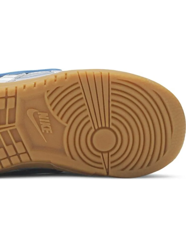Кроссовки Nike Off-White x Rubber Dunk TD 'University Blue' — изображение 5 из 8, синий