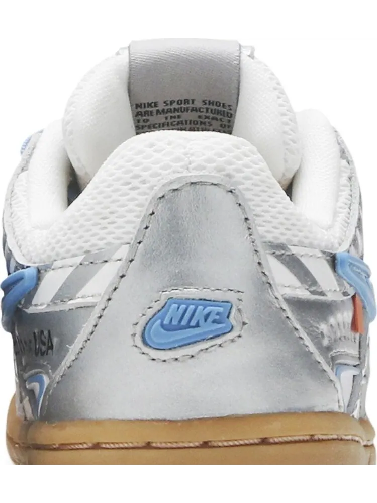 Кроссовки Nike Off-White x Rubber Dunk TD 'University Blue' — изображение 7 из 8, синий