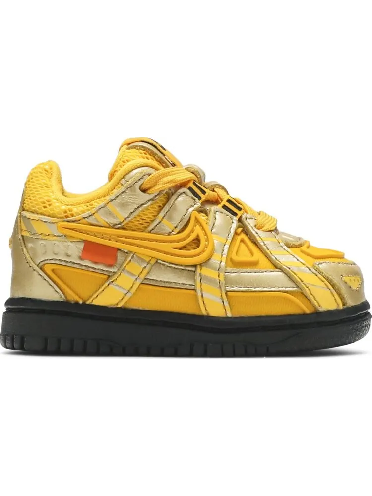 Кроссовки Nike Off-White x Rubber Dunk TD 'University Gold' — изображение 1 из 8, золото