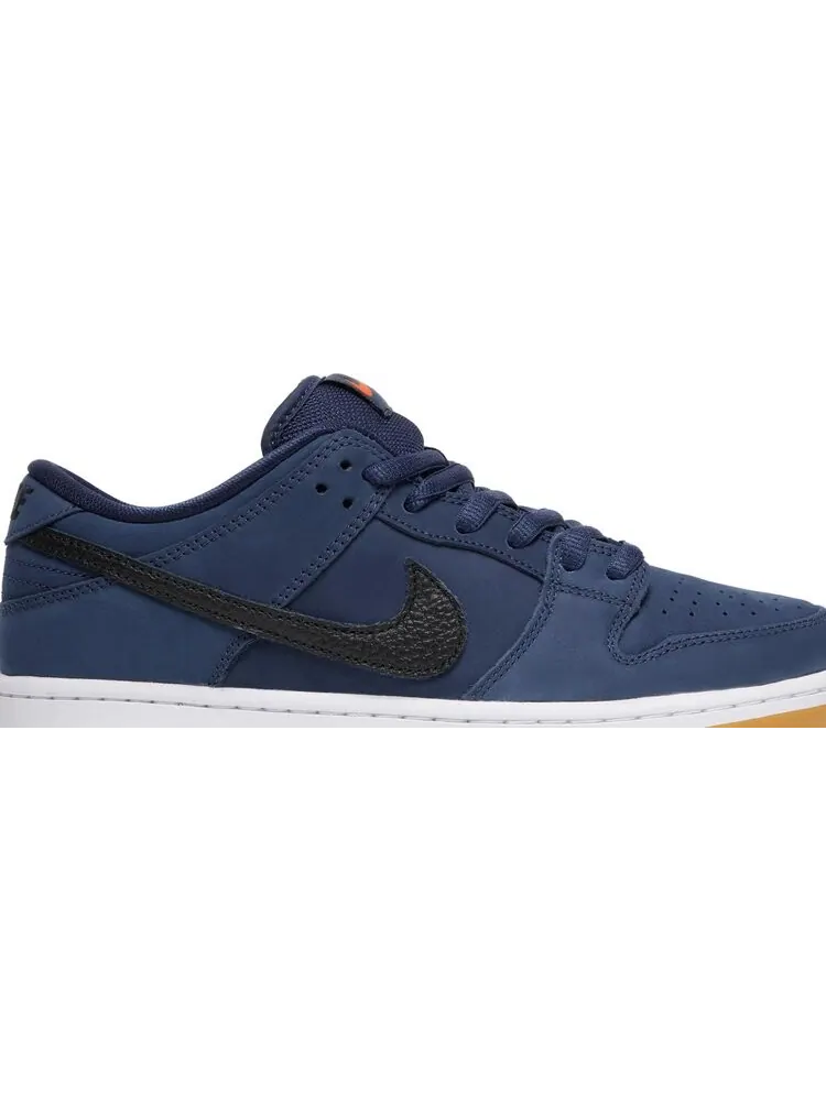 Кроссовки Nike Dunk Low Pro ISO SB 'Navy Gum' — изображение 2 из 8, синий