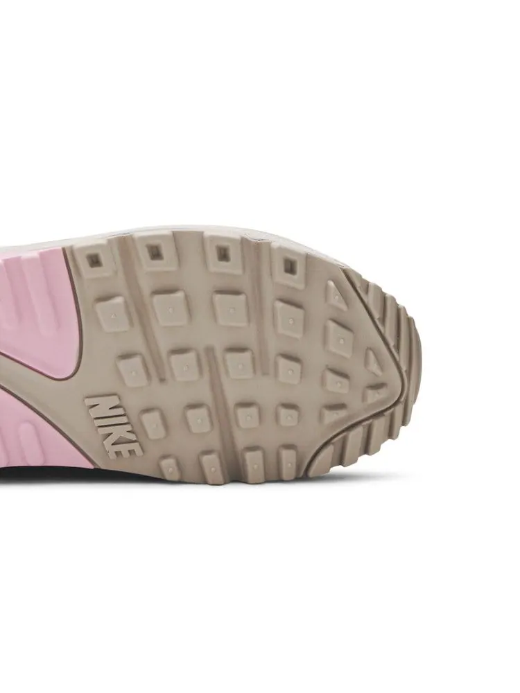 Кроссовки Nike Air Max 90 'Pink String' — изображение 6 из 9, серый/розовый/серый